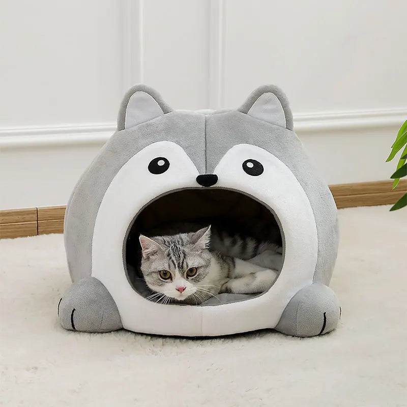 Husky Hug - Cat Bed