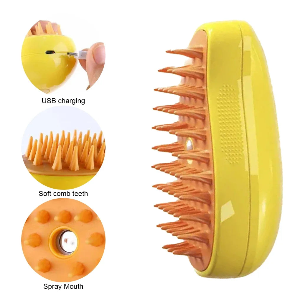 MistGroom Pet Brush