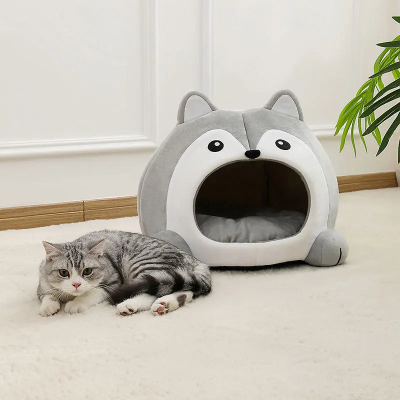 Husky Hug - Cat Bed